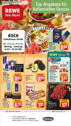 Vorschau von dem Prospekt des Geschäftes Rewe, gültig ab dem 12.05.2025