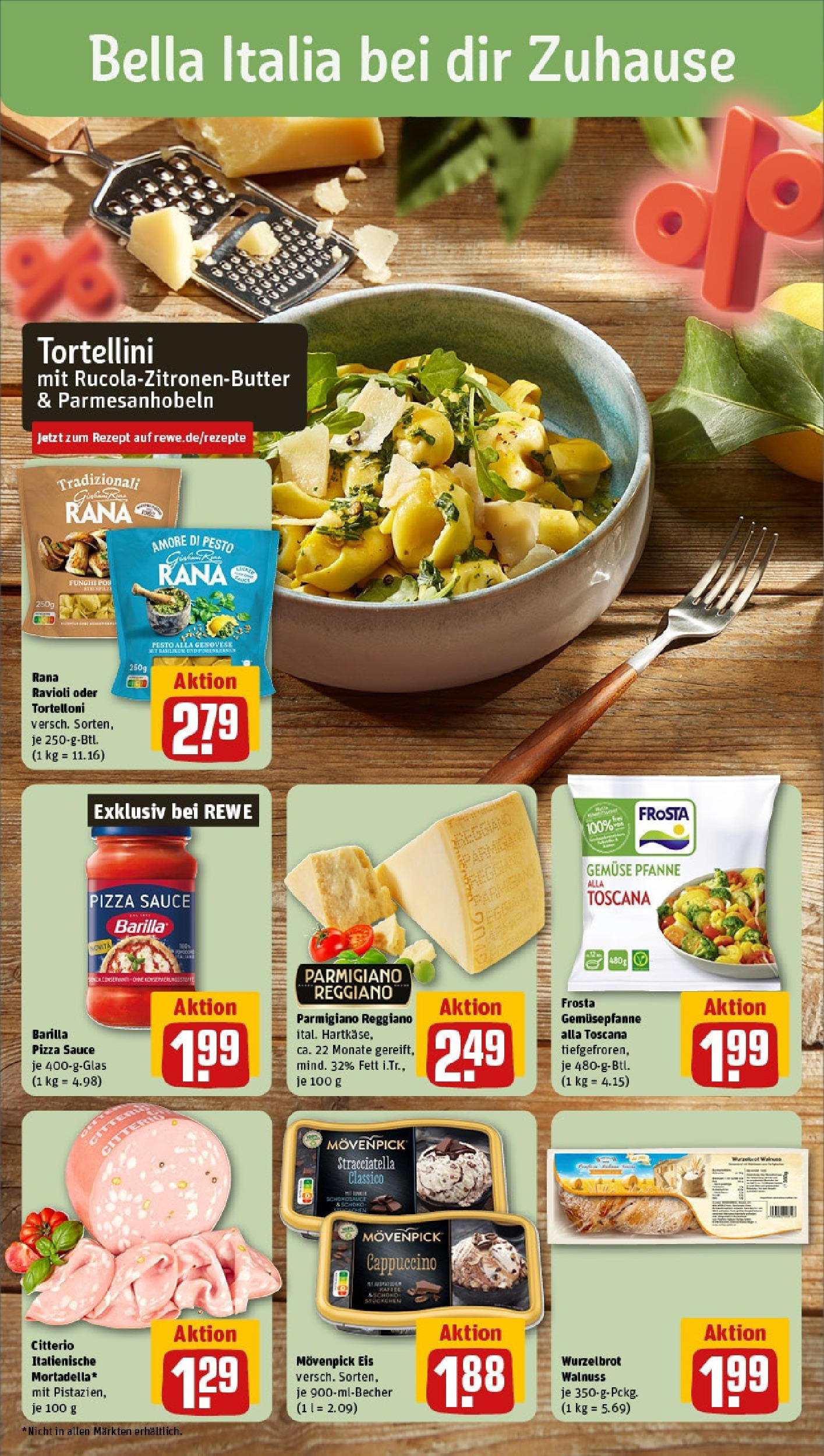 Rewe - Tübingen / Innenstadt (ab 12.05.2025) zum Blättern » Angebote | Seite: 4 | Produkte: Barilla, Frosta, Gemüse, Eis