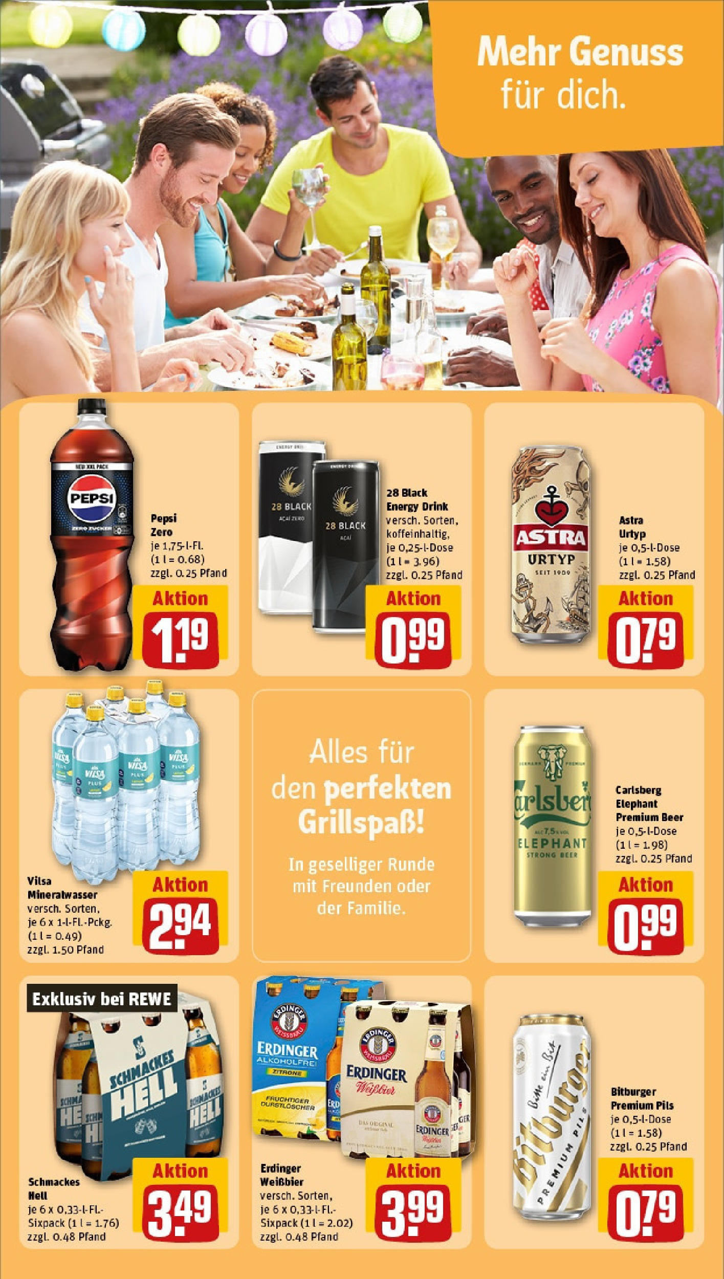 Rewe - Neuss / Innenstadt (ab 12.05.2025) zum Blättern » Angebote | Seite: 14 | Produkte: Durstloscher, Carlsberg, Pils, Mineralwasser Rewe - Neuss / Innenstadt (ab 12.05.2025) zum Blättern » Angebote | Seite: 14 | Produkte: Durstloscher, Carlsberg, Pils, Mineralwasser