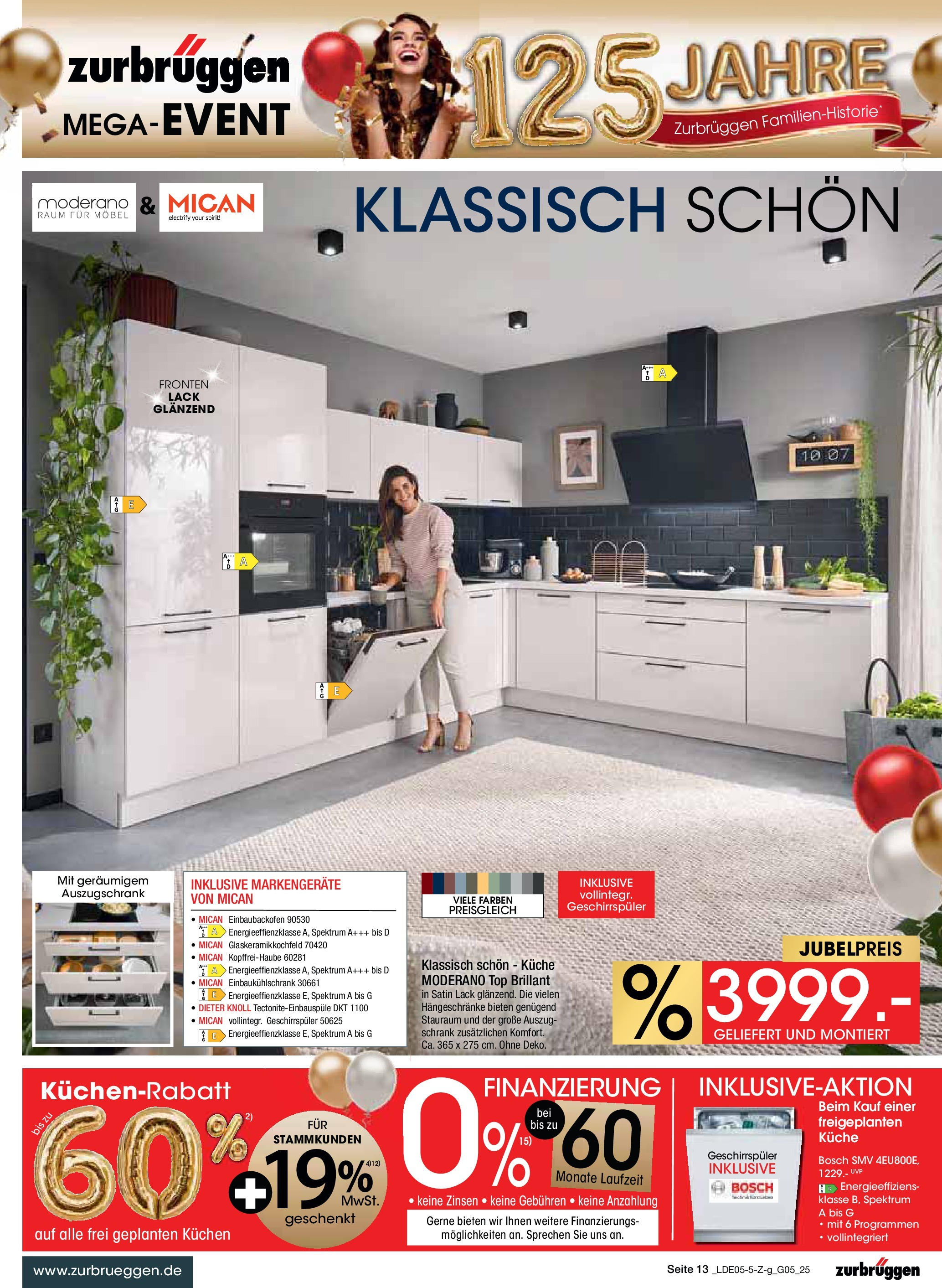 Zurbrüggen Mega-Event (ab 10.05.2025) zum Blättern | Seite: 13 | Produkte: Top, Bosch, Geschirrspüler, Schrank Zurbrüggen Mega-Event (ab 10.05.2025) zum Blättern | Seite: 13 | Produkte: Top, Bosch, Geschirrspüler, Schrank