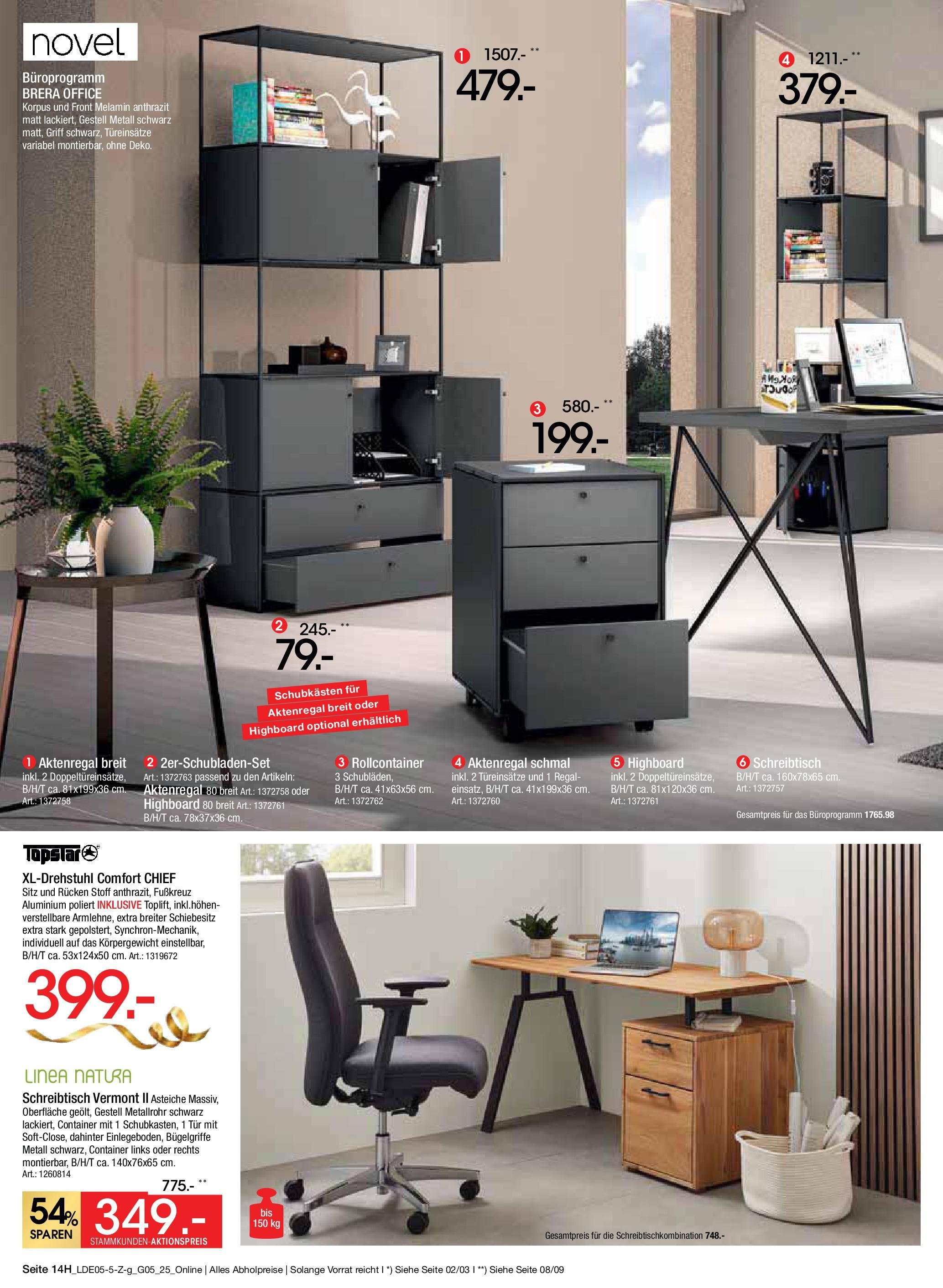 Zurbrüggen Mega-Event (ab 10.05.2025) zum Blättern | Seite: 30 | Produkte: HIghboard, Regal, Tür, Aktenregal Zurbrüggen Mega-Event (ab 10.05.2025) zum Blättern | Seite: 30 | Produkte: HIghboard, Regal, Tür, Aktenregal
