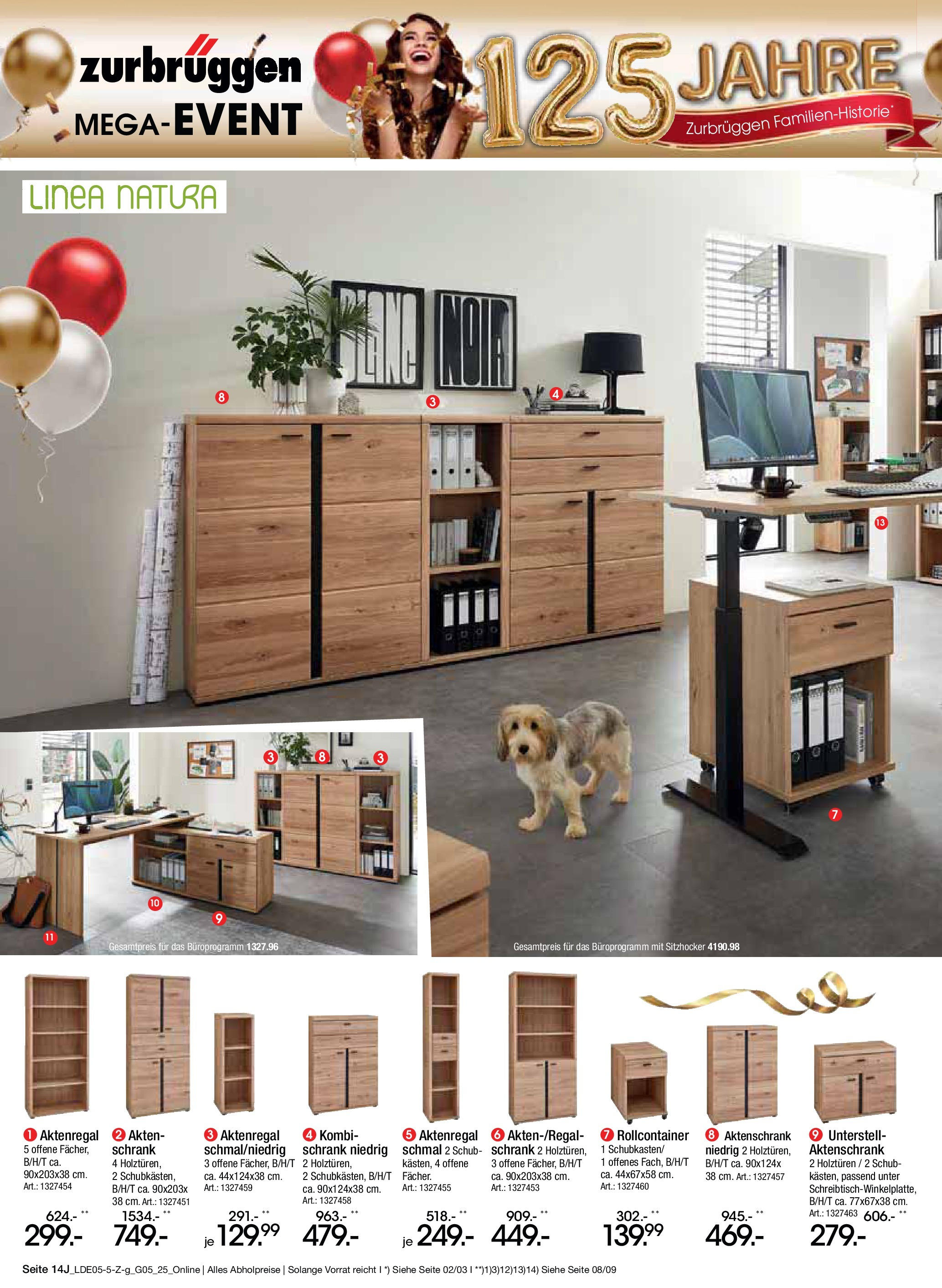 Zurbrüggen Mega-Event (ab 10.05.2025) zum Blättern | Seite: 34 | Produkte: Schrank, Rollcontainer, Aktenregal Zurbrüggen Mega-Event (ab 10.05.2025) zum Blättern | Seite: 34 | Produkte: Schrank, Rollcontainer, Aktenregal