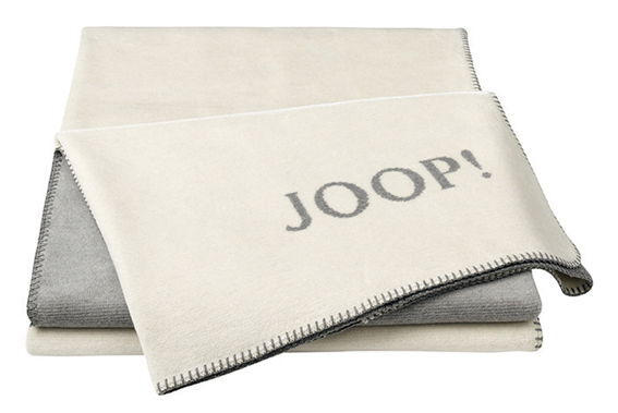 JOOP! Wohn- und Kuscheldecke MELANGE-DOUBLEFACE