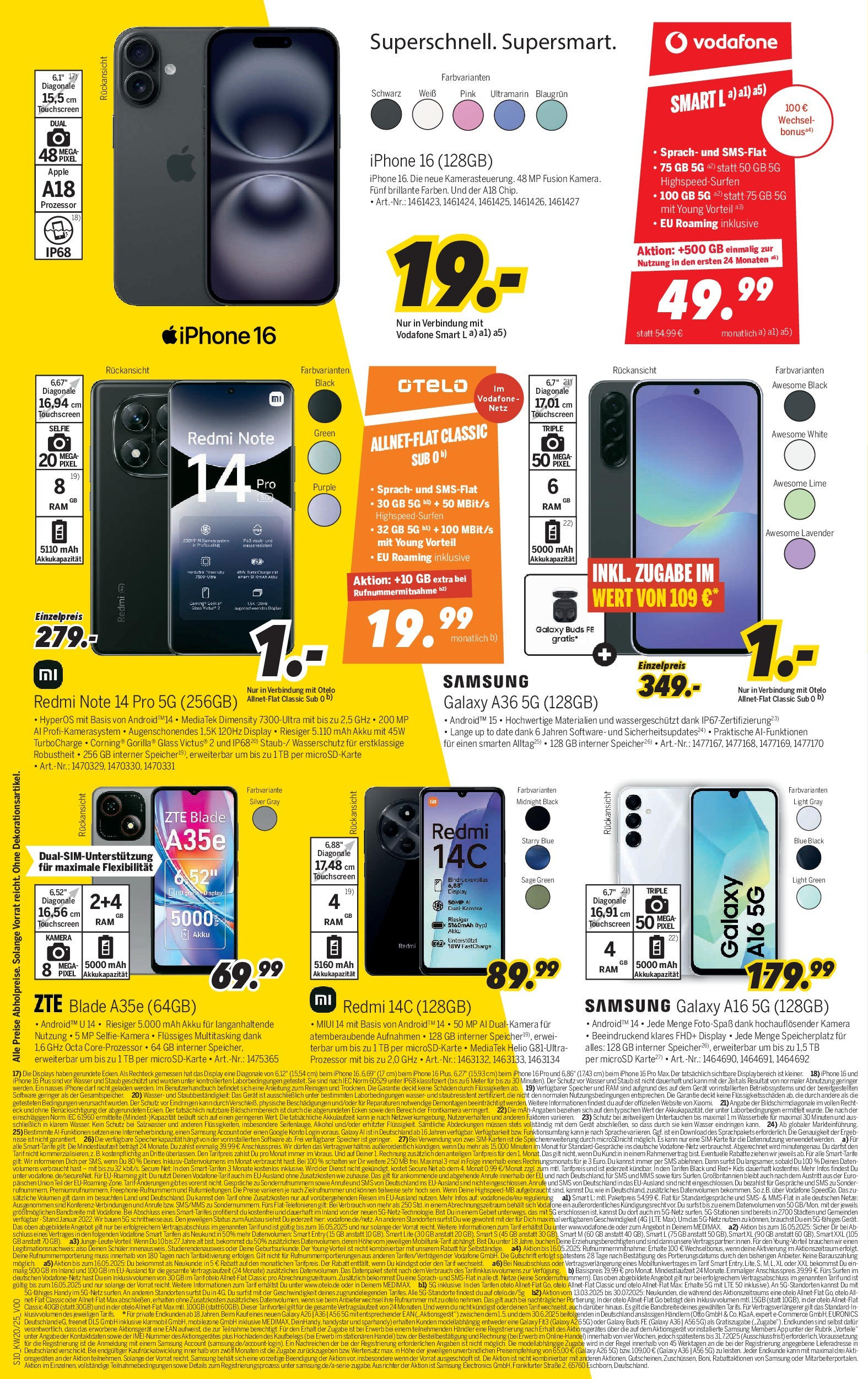 Medimax Prospekt 	 (ab 10.05.2025) zum Blättern | Seite: 10 | Produkte: Xiaomi, Iphone, Wasser, Smartphone
