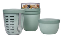 Mepal Snackpot-Set 3-tlg. sage RANGE Nordic Sage