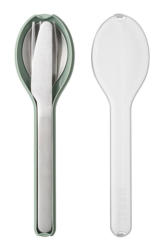 Mepal Besteck-Set 3-tlg. Nordic sage ELLIPSE