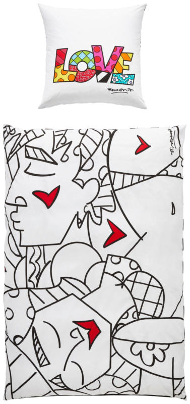 Britto Bettwäsche "Gesichter"
