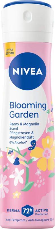 NIVEA Antitranspirant Deospray Blooming Garden