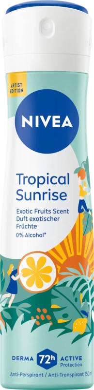 NIVEA Antitranspirant Deospray Tropical Sunrise
