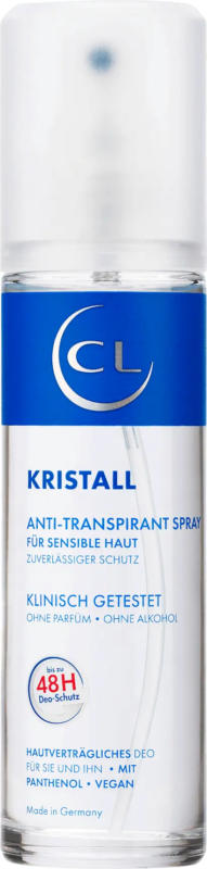 CL Antitranspirant Deo Zerstäuber Kristall