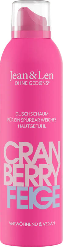 Jean&Len Duschschaum Cranberry Feige