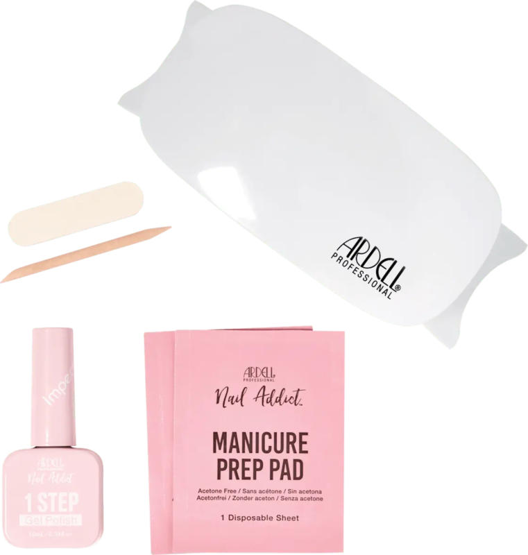 ARDELL UV Maniküre Starterset, 1 Step Gel Maniküre Flower Petal