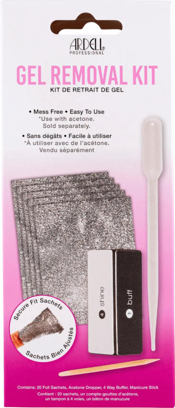 ARDELL UV Nagellack Entferner Set, Gel Removal Kit