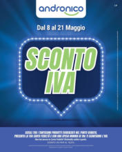 Sconto IVA da andronico!