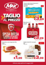 Max Supermercati Taglio al prezzo - al 21.05.2025