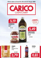 Offerte Carico Cash & Carry
