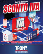 Trony Sconto iva - al 21.05.2025