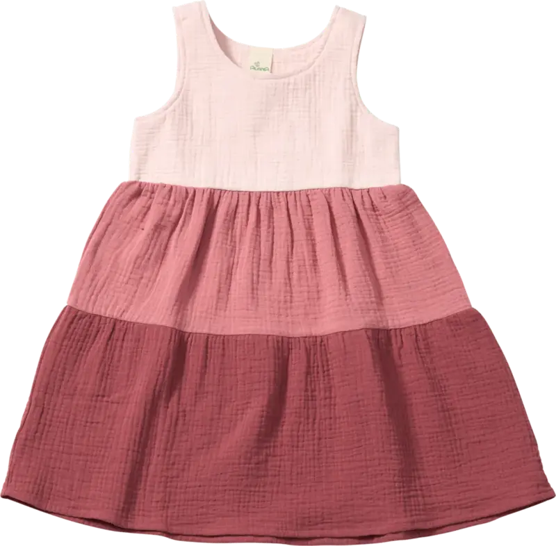 ALANA Kleid aus Musselin, rosa, Gr. 122