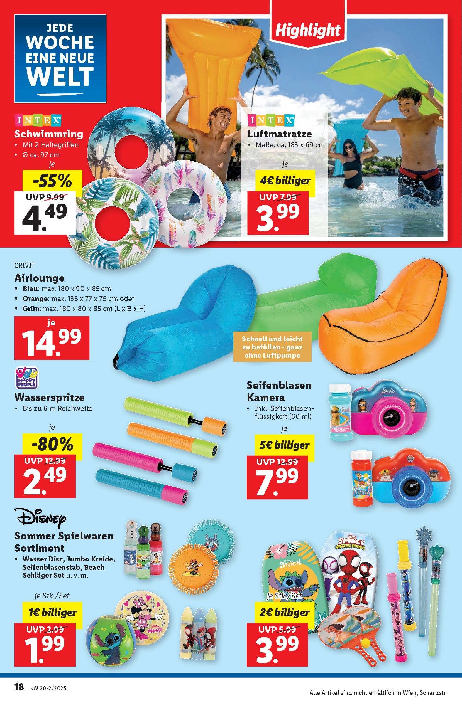 Lidl - Lidl: Flugblatt in deiner Nähe ab 14.05.2025 ✳️ Angebote ab donnerstag | Seite: 20 | Produkte: Wasser, Kamera Lidl - Lidl: Flugblatt in deiner Nähe ab 14.05.2025 - Angebote ab donnerstag | Seite: 20 | Produkte: Wasser, Kamera