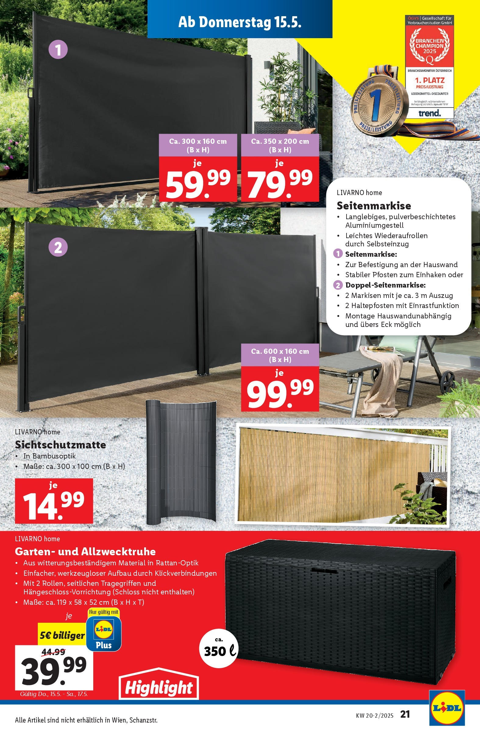 Lidl - Lidl: Flugblatt in deiner Nähe ab 14.05.2025 ✳️ Angebote ab donnerstag | Seite: 23 Lidl - Lidl: Flugblatt in deiner Nähe ab 14.05.2025 - Angebote ab donnerstag | Seite: 23
