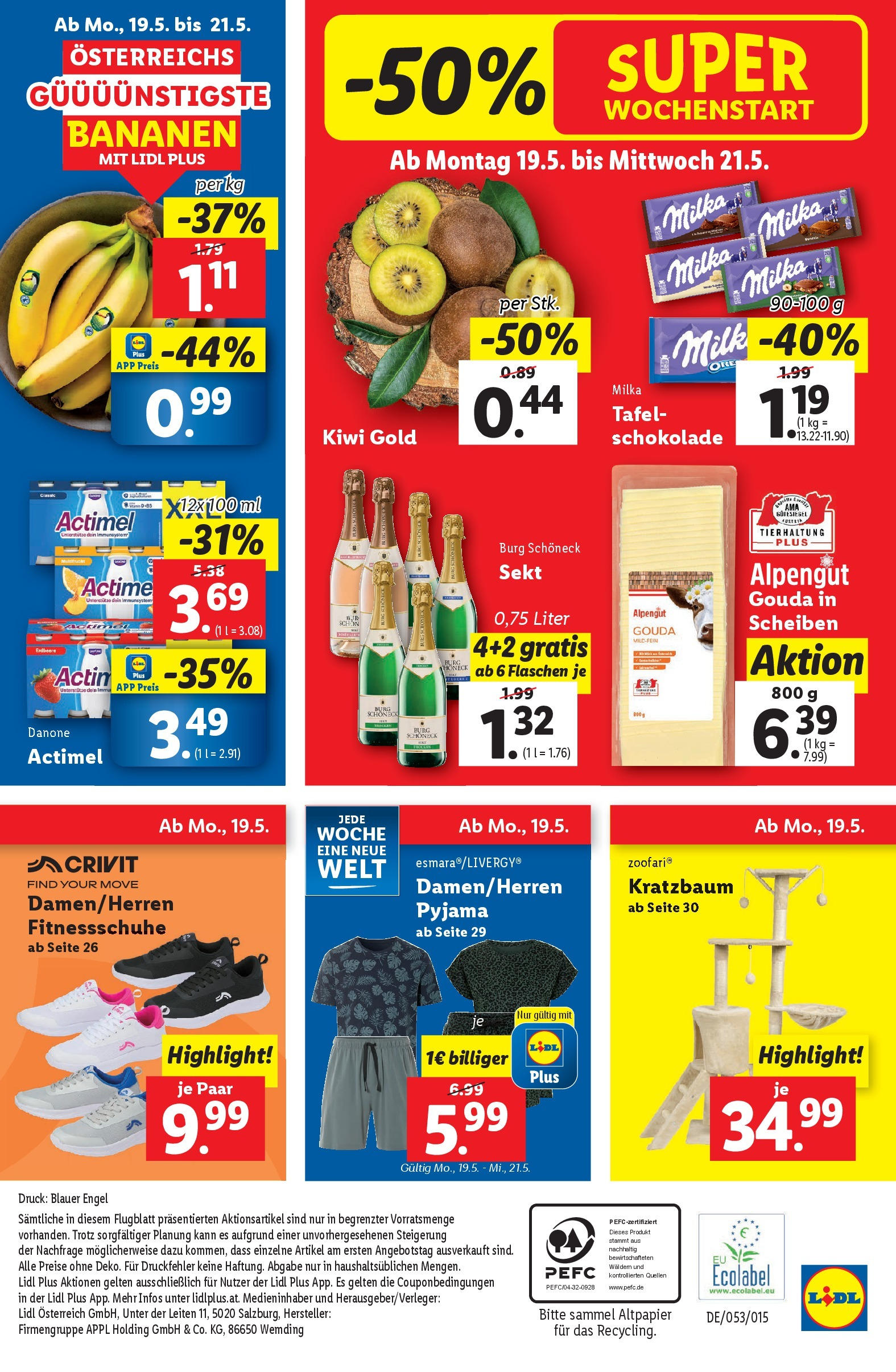 Lidl - Lidl: Flugblatt in deiner Nähe ab 14.05.2025 ✳️ Angebote ab donnerstag | Seite: 42 | Produkte: Kiwi, Pyjama, Schokolade, Bananen Lidl - Lidl: Flugblatt in deiner Nähe ab 14.05.2025 - Angebote ab donnerstag | Seite: 42 | Produkte: Kiwi, Pyjama, Schokolade, Bananen
