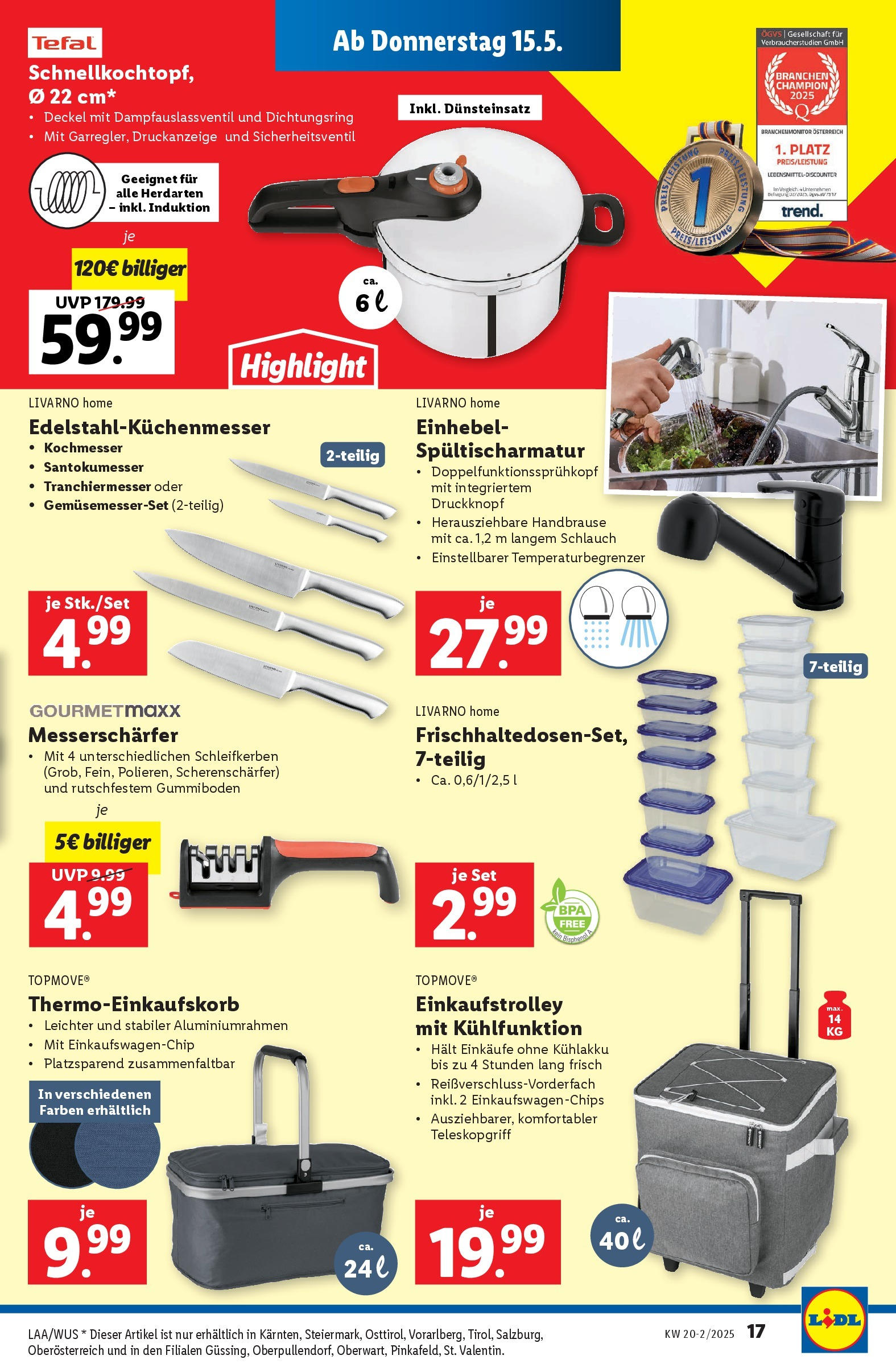 Lidl - Lidl: Flugblatt in deiner Nähe ab 14.05.2025 ✳️ Angebote ab donnerstag | Seite: 19 Lidl - Lidl: Flugblatt in deiner Nähe ab 14.05.2025 - Angebote ab donnerstag | Seite: 19