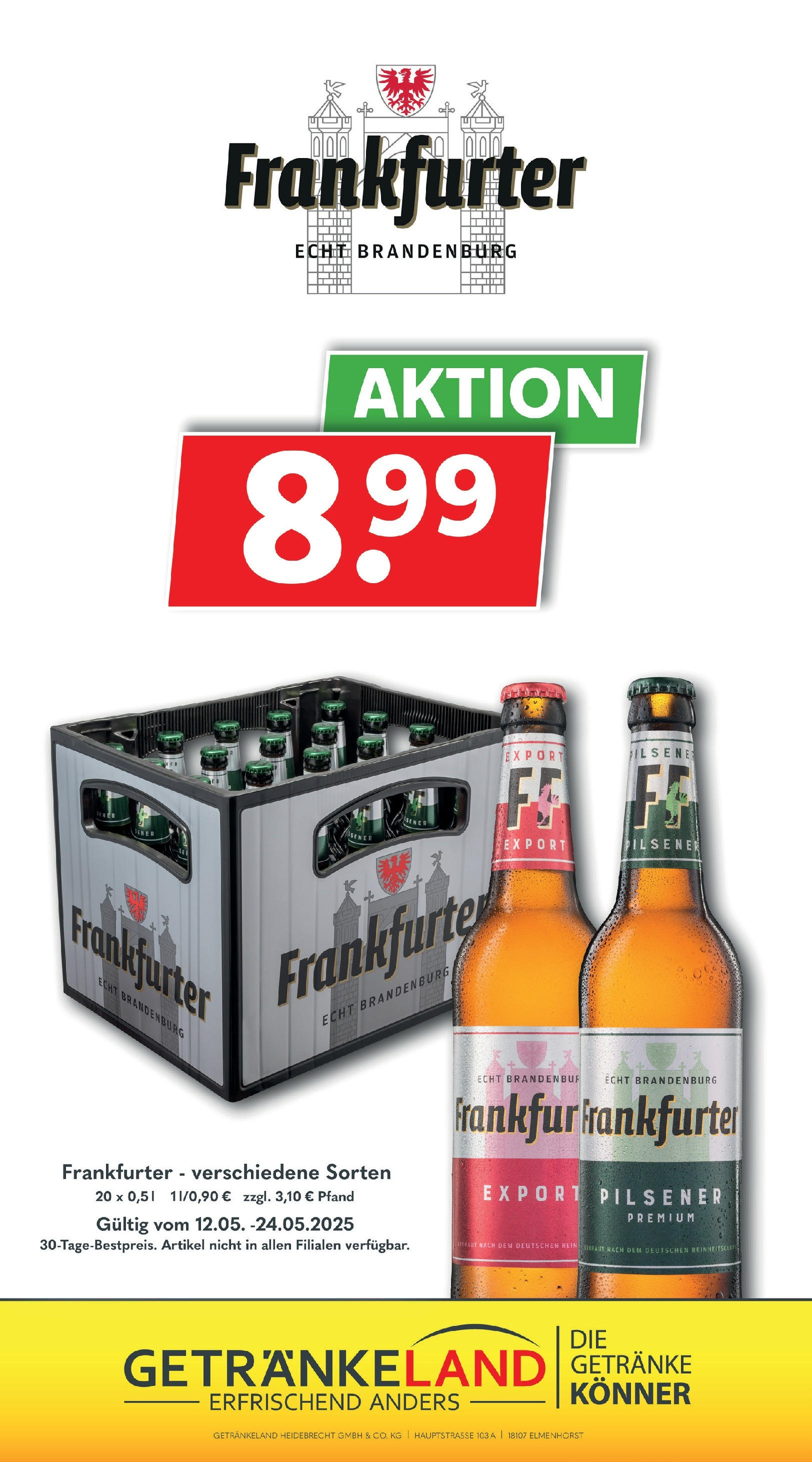 Getränkeland - Getränkeland: Getränkeangebote (ab 11.05.2025) zum Blättern | Seite: 10