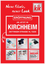 KiK: Neueröffnung in Kirchheim