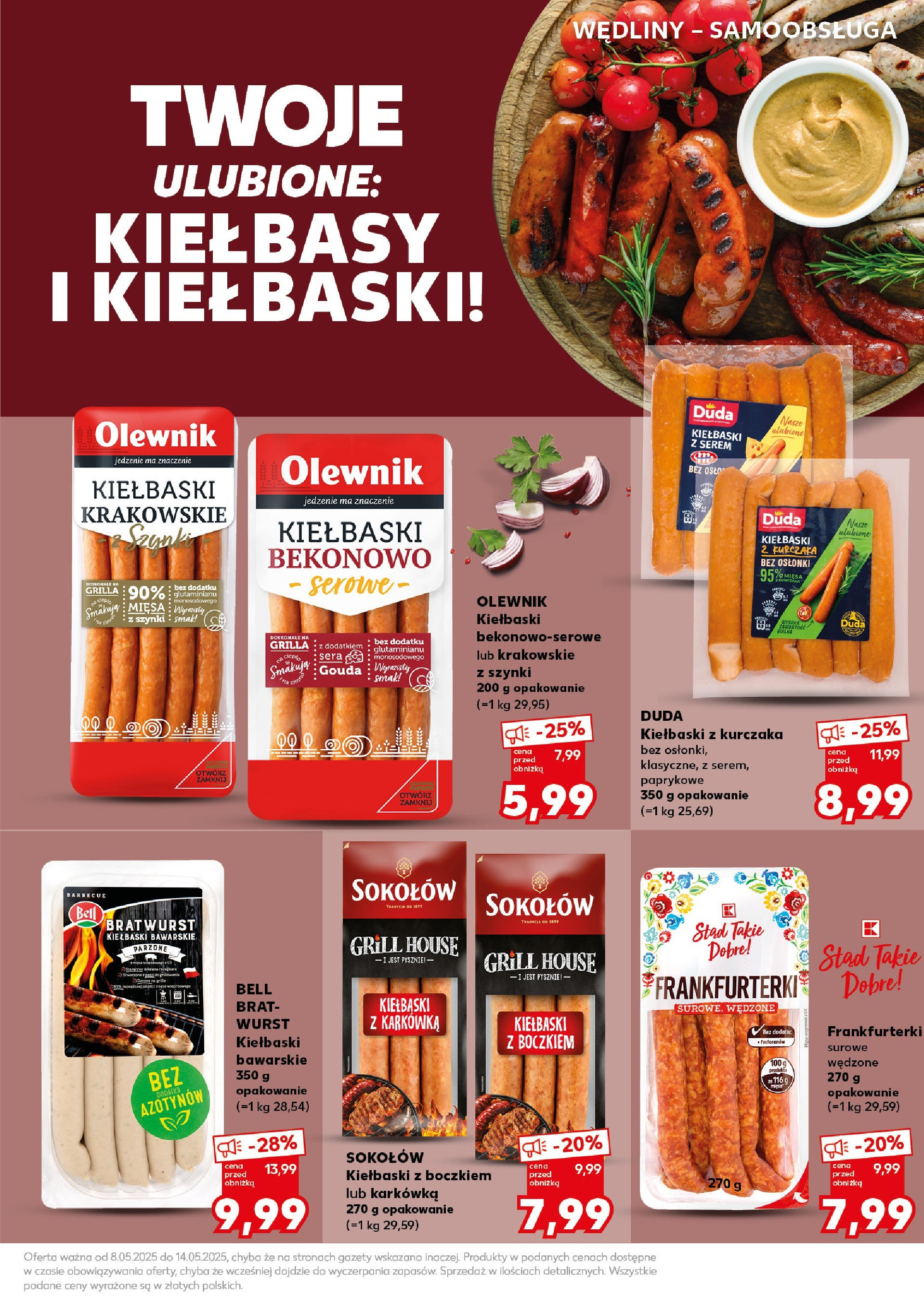 Kaufland gazetka - Super Sobota (10.05.2025) - od jutra | Strona: 7 | Produkty: Karkówka, Frankfurterki, Bell, Kiełbaski Kaufland gazetka - Super Sobota od 10.05.2025 - od jutra PDF | Strona: 7 | Produkty: Karkówka, Frankfurterki, Bell, Kiełbaski