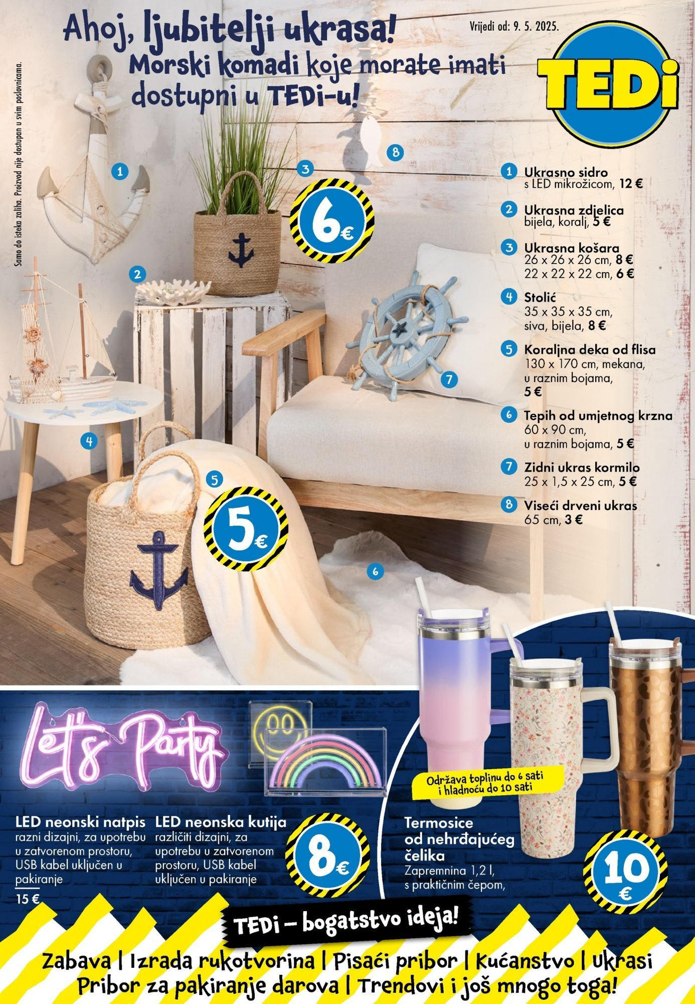 TEDi - TEDi katalog do 17.05.2025 novi od 07.05.2025 > prelistaj akcije | Stranica: 1 | Proizvodi: Kutija, Košara, Kabel, USB TEDi - TEDi katalog do 17.05.2025 novi od 07.05.2025 na listanje > letak digitalni | Stranica: 1 | Proizvodi: Kutija, Košara, Kabel, USB