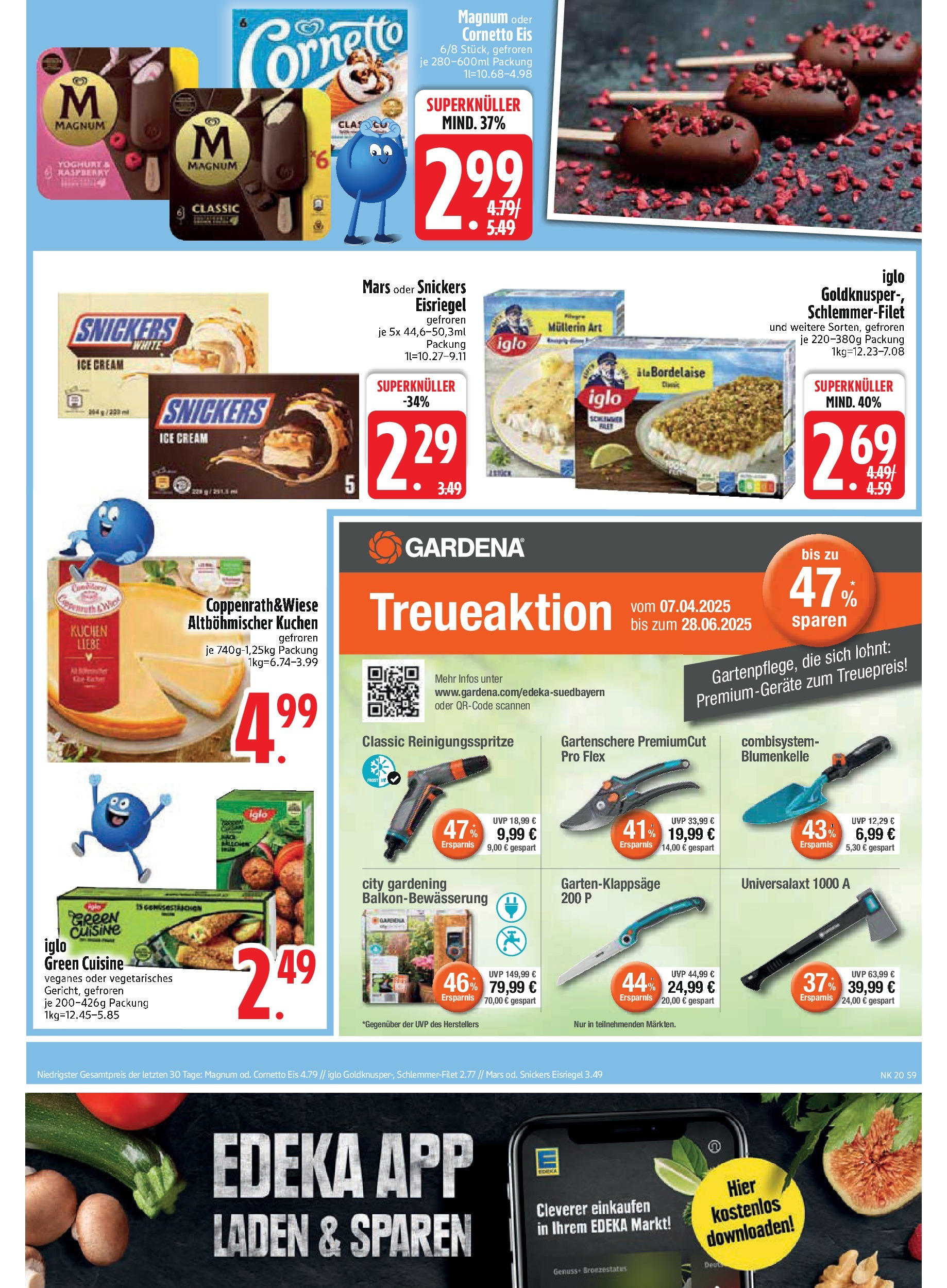 Edeka - EDEKA: Wochenangebote (ab 11.05.2025) » Angebote Online | Seite: 9 | Produkte: Snickers, Mars, Axe, Eis Edeka - EDEKA: Wochenangebote (ab 11.05.2025) » Angebote Online | Seite: 9 | Produkte: Snickers, Mars, Axe, Eis