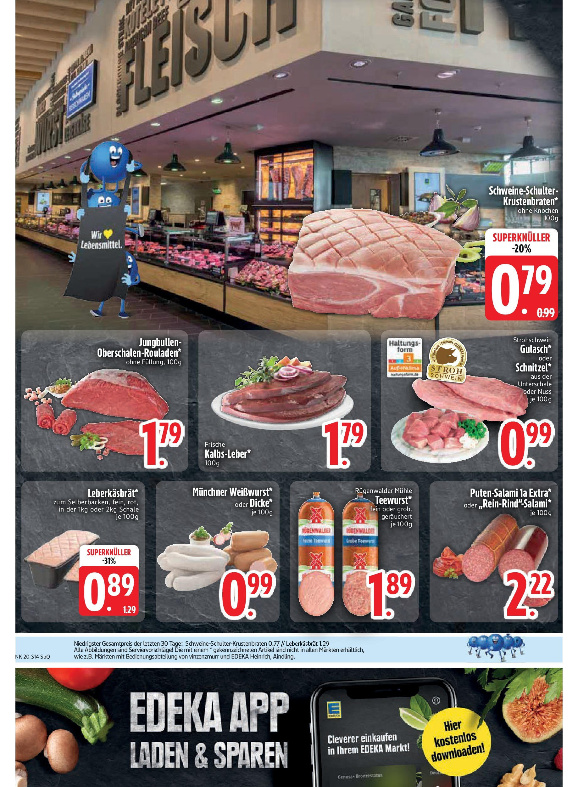 Edeka - EDEKA: Wochenangebote (ab 11.05.2025) » Angebote Online | Seite: 14 | Produkte: Mühle, Salami Edeka - EDEKA: Wochenangebote (ab 11.05.2025) » Angebote Online | Seite: 14 | Produkte: Mühle, Salami