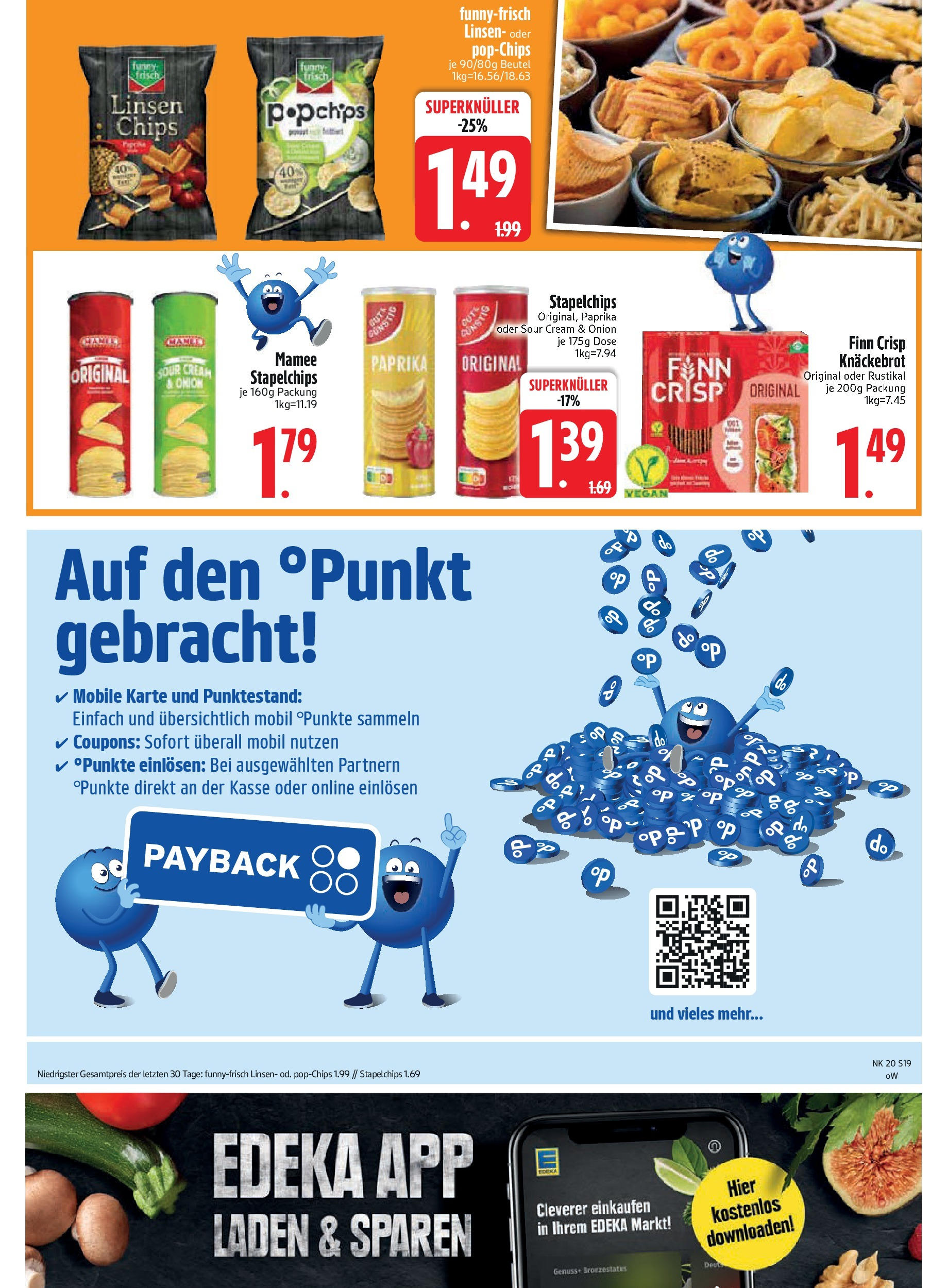 Edeka - EDEKA: Wochenangebote (ab 11.05.2025) » Angebote Online | Seite: 19 | Produkte: Funny frisch, Paprika, Chips Edeka - EDEKA: Wochenangebote (ab 11.05.2025) » Angebote Online | Seite: 19 | Produkte: Funny frisch, Paprika, Chips