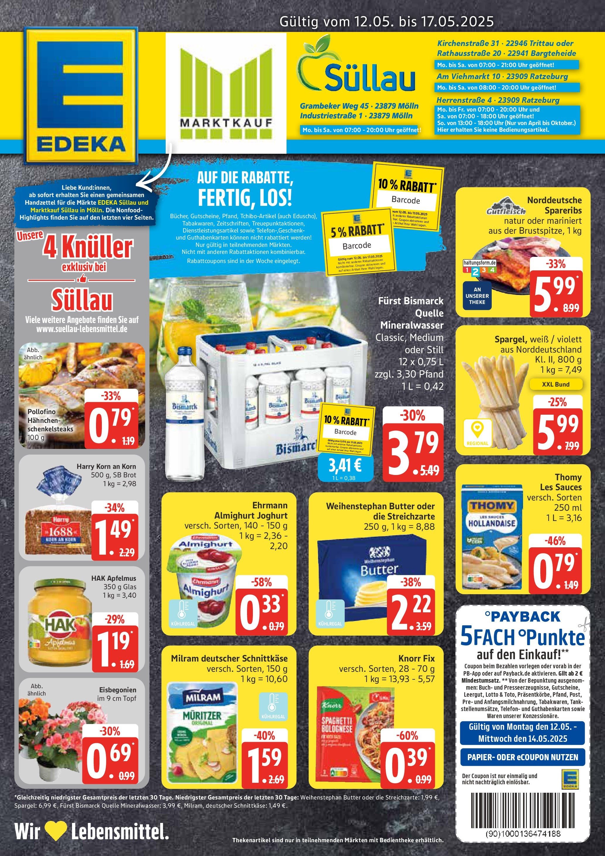 MARKTKAUF Prospekt ab Montag 11.05.2025 > Marktkauf: Wochenangebote Vorschau von dem Prospekt des Geschäftes Marktkauf, gültig ab dem 11.05.2025