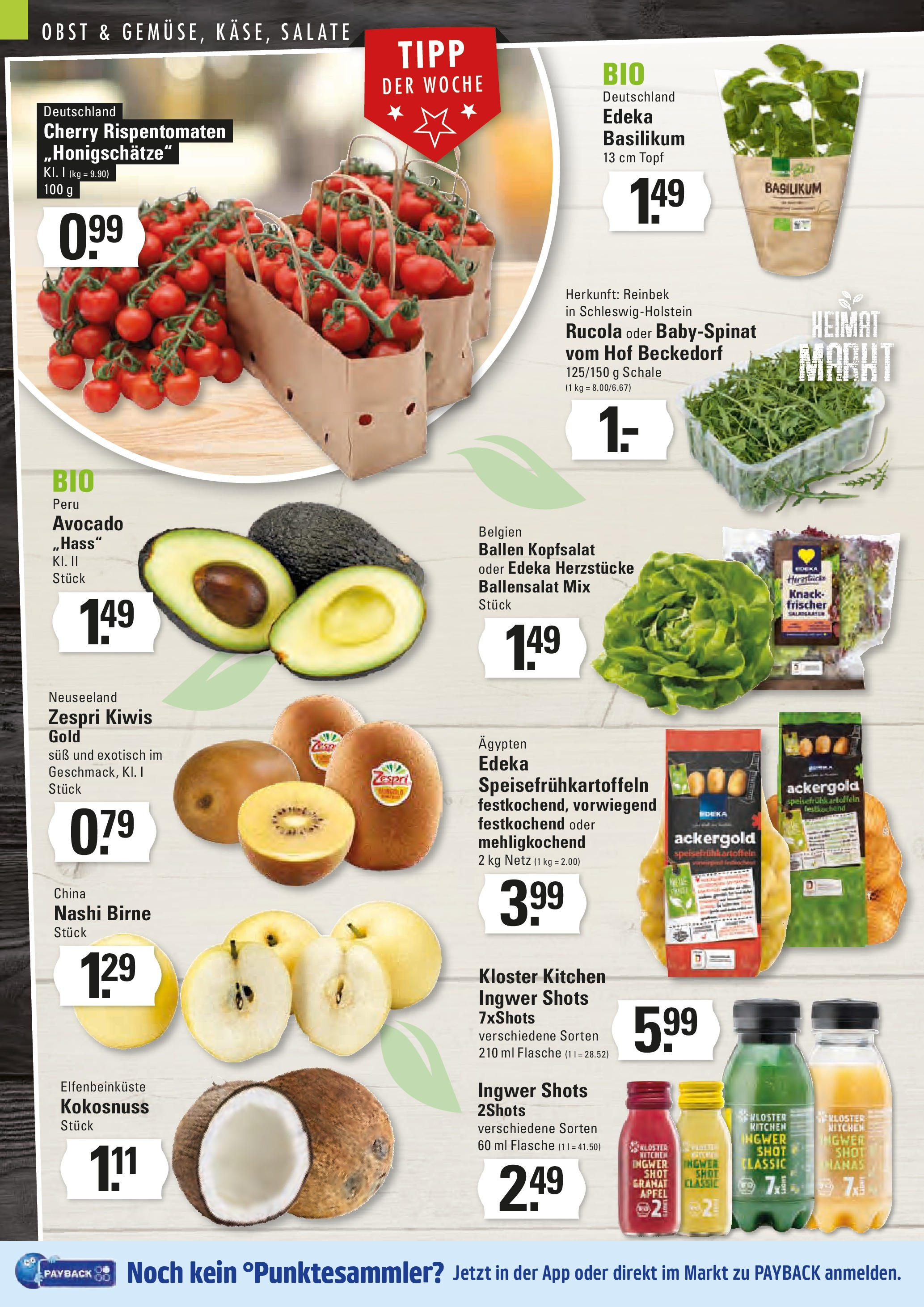 Edeka - EDEKA: Wochenangebote (ab 11.05.2025) » Angebote Online | Seite: 2 | Produkte: Äpfel, Avocado, Obst, Kiwi Edeka - EDEKA: Wochenangebote (ab 11.05.2025) » Angebote Online | Seite: 2 | Produkte: Äpfel, Avocado, Obst, Kiwi