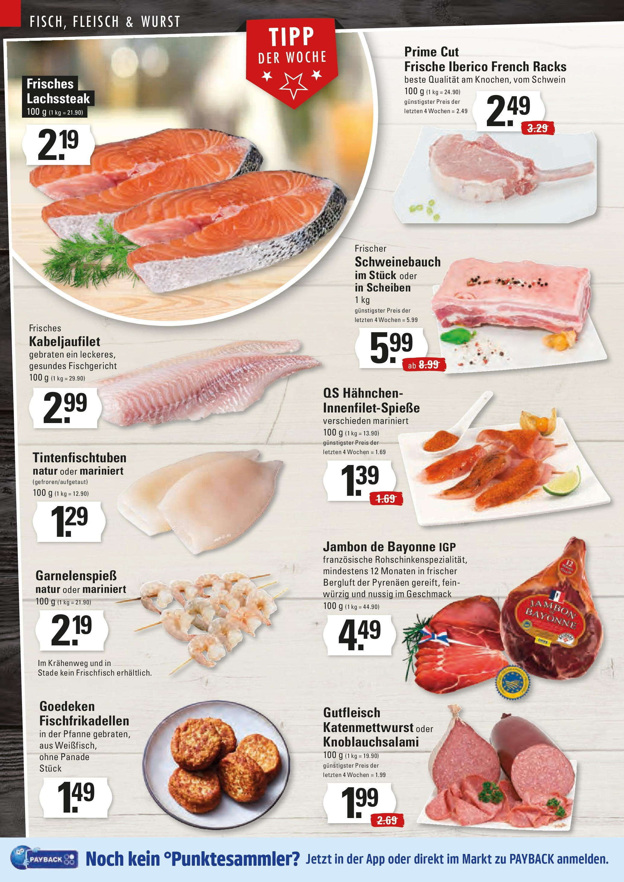 Edeka - EDEKA: Wochenangebote (ab 11.05.2025) » Angebote Online | Seite: 4 | Produkte: Hahnchen, Schweinebauch, Wurst, Fleisch Edeka - EDEKA: Wochenangebote (ab 11.05.2025) » Angebote Online | Seite: 4 | Produkte: Hahnchen, Schweinebauch, Wurst, Fleisch