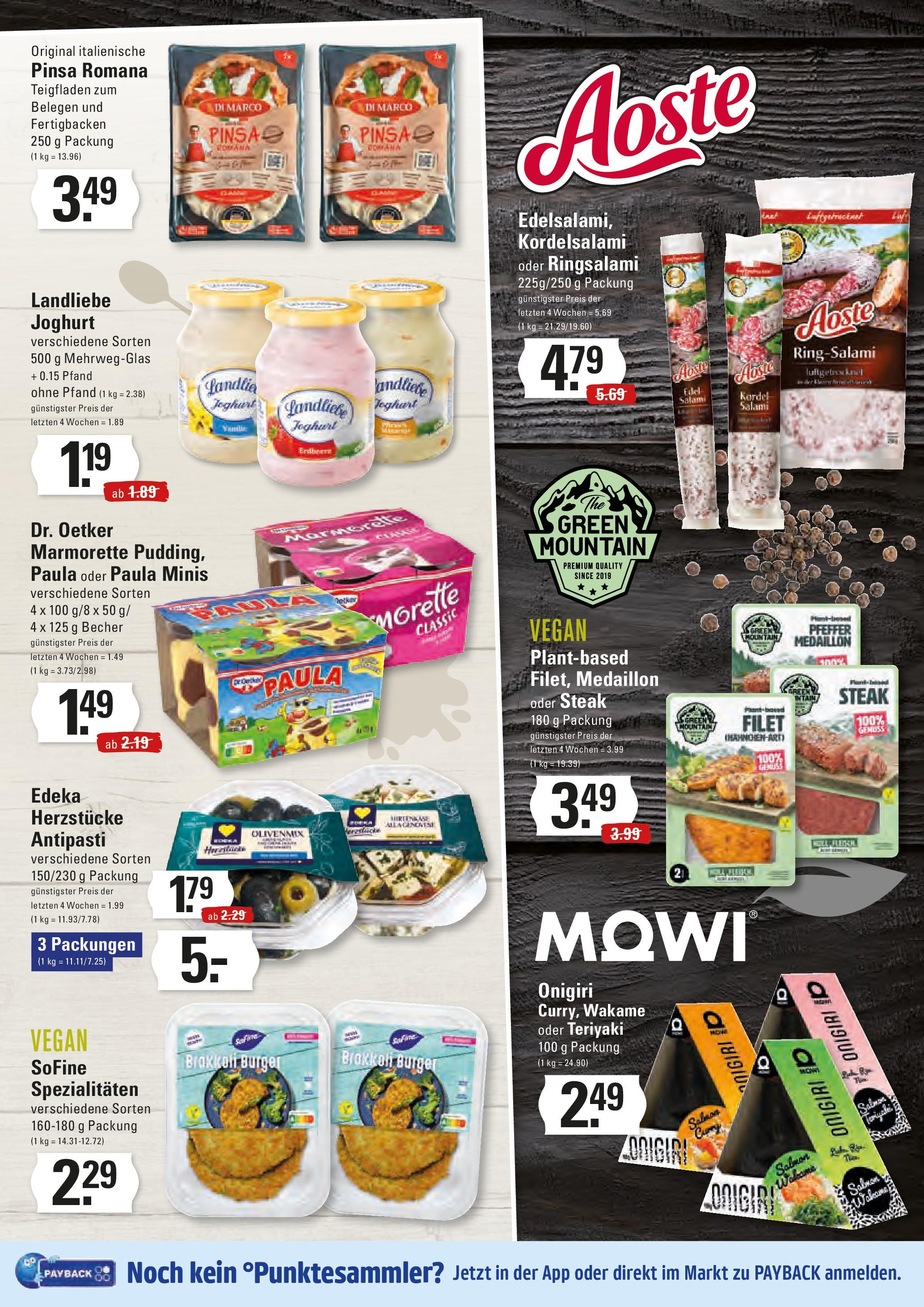 Edeka - EDEKA: Wochenangebote (ab 11.05.2025) » Angebote Online | Seite: 7 | Produkte: Burger, Pfeffer, Landliebe joghurt, Salami Edeka - EDEKA: Wochenangebote (ab 11.05.2025) » Angebote Online | Seite: 7 | Produkte: Burger, Pfeffer, Landliebe joghurt, Salami