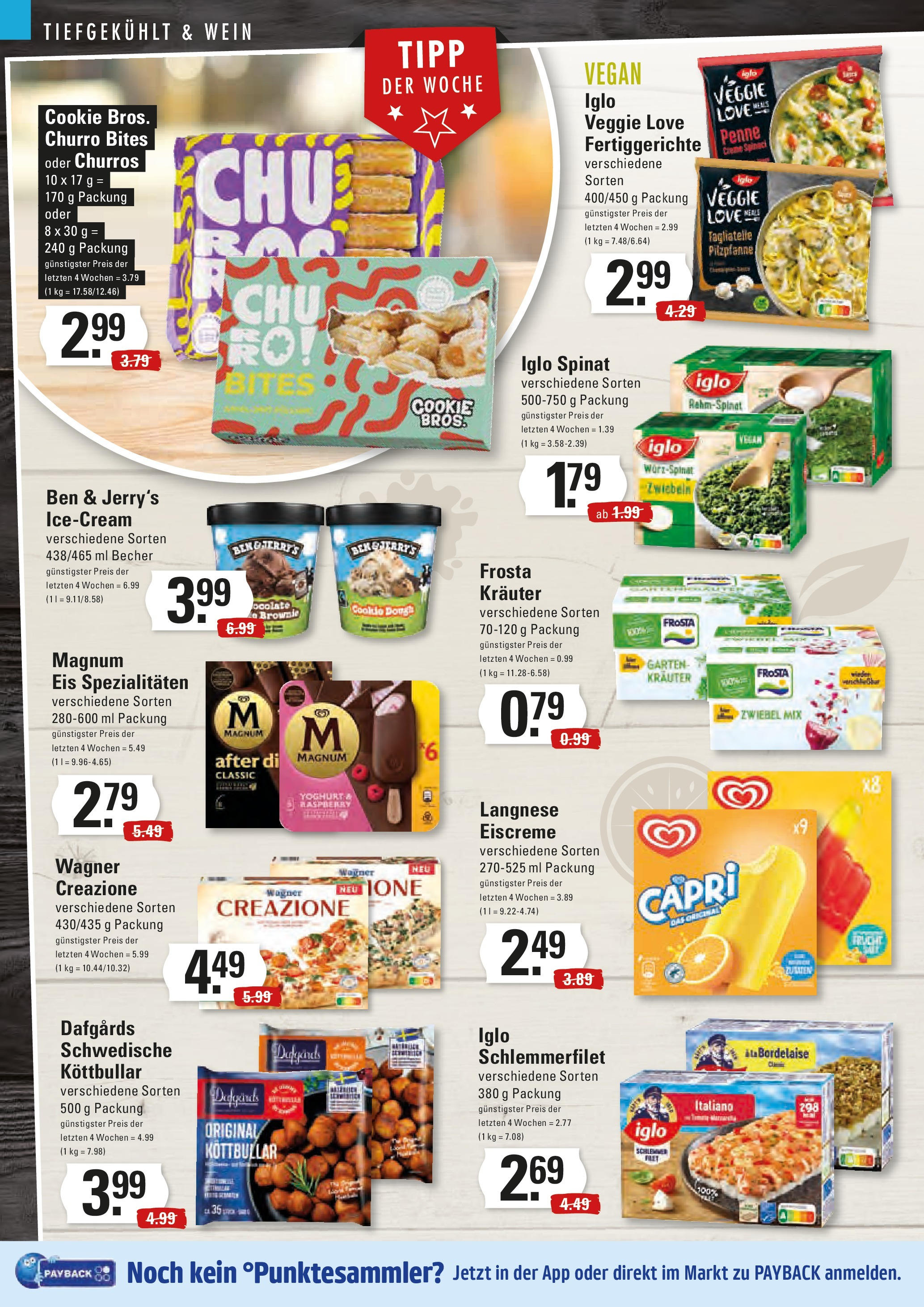 Edeka - EDEKA: Wochenangebote (ab 11.05.2025) » Angebote Online | Seite: 8 | Produkte: Langnese, Frosta, Fertiggerichte, Wein Edeka - EDEKA: Wochenangebote (ab 11.05.2025) » Angebote Online | Seite: 8 | Produkte: Langnese, Frosta, Fertiggerichte, Wein