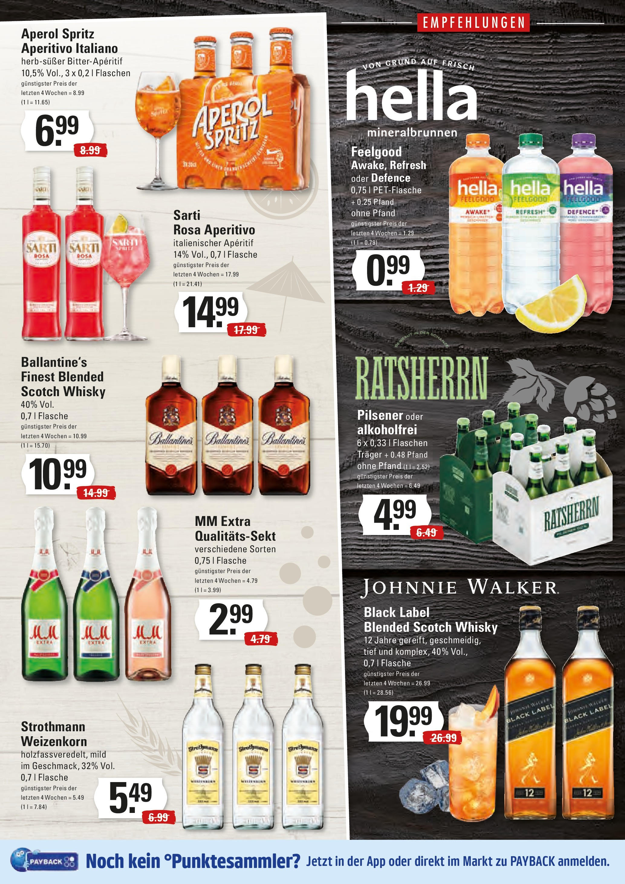 Edeka - EDEKA: Wochenangebote (ab 11.05.2025) » Angebote Online | Seite: 11 | Produkte: Whisky, Hella, Aperol, Johnnie walker Edeka - EDEKA: Wochenangebote (ab 11.05.2025) » Angebote Online | Seite: 11 | Produkte: Whisky, Hella, Aperol, Johnnie walker