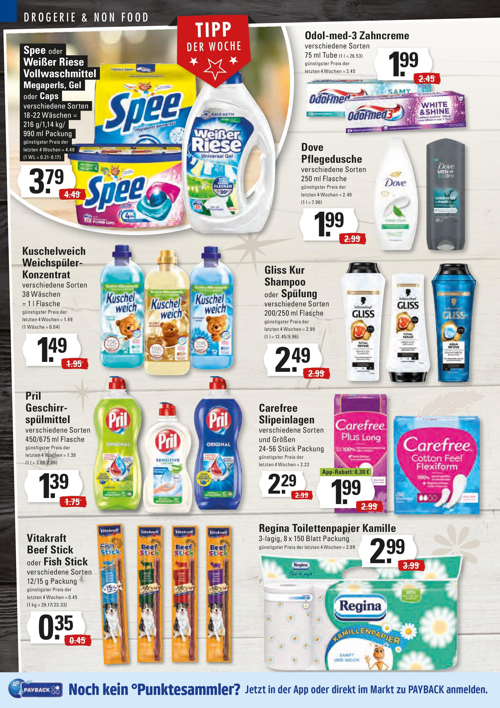 Edeka - EDEKA: Wochenangebote (ab 11.05.2025) » Angebote Online | Seite: 16 | Produkte: Kuschelweich, Shampoo, Pril, Toilettenpapier Edeka - EDEKA: Wochenangebote (ab 11.05.2025) » Angebote Online | Seite: 16 | Produkte: Kuschelweich, Shampoo, Pril, Toilettenpapier
