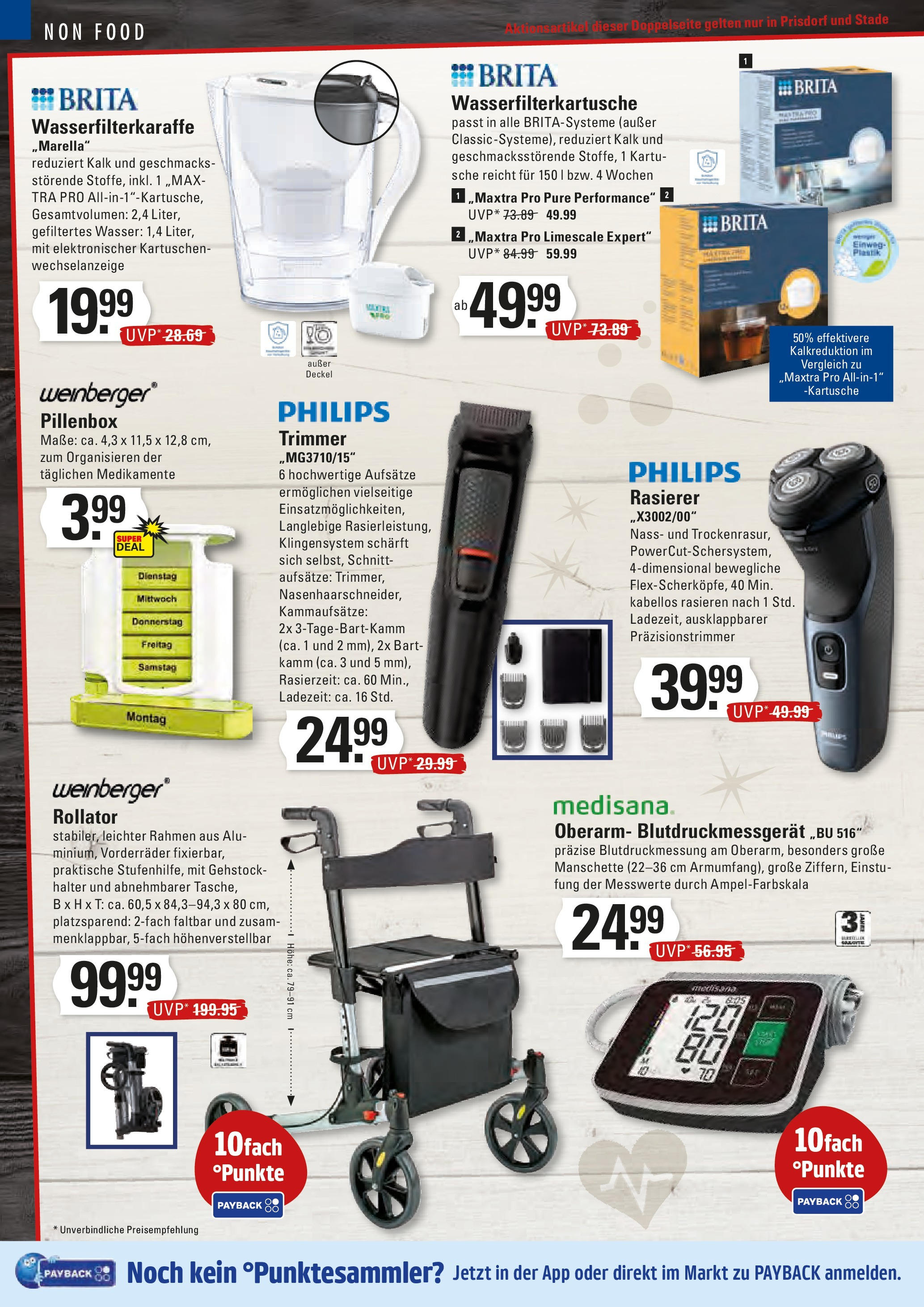 Edeka - EDEKA: Wochenangebote (ab 11.05.2025) » Angebote Online | Seite: 22 | Produkte: Tasche, Philips, Rasierer, Wasser Edeka - EDEKA: Wochenangebote (ab 11.05.2025) » Angebote Online | Seite: 22 | Produkte: Tasche, Philips, Rasierer, Wasser