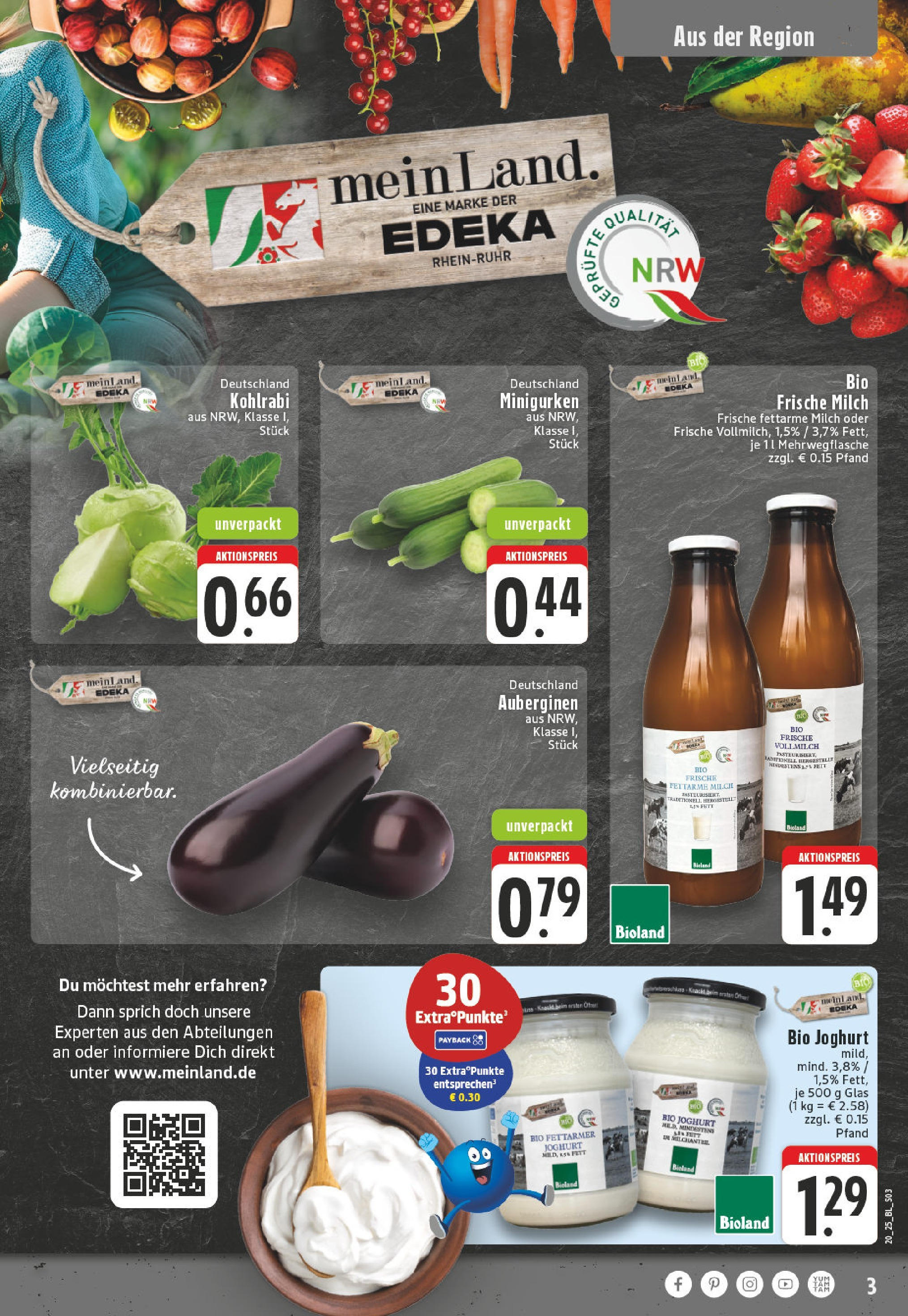 Edeka - EDEKA: Wochenangebote (ab 11.05.2025) » Angebote Online | Seite: 3 | Produkte: Milch, Joghurt, Kohlrabi Edeka - EDEKA: Wochenangebote (ab 11.05.2025) » Angebote Online | Seite: 3 | Produkte: Milch, Joghurt, Kohlrabi