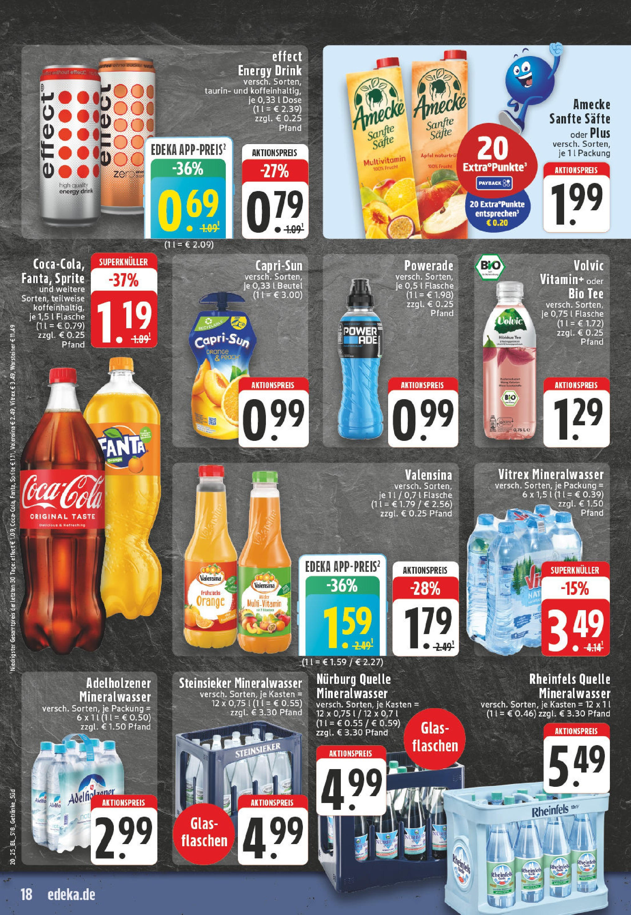 Edeka - EDEKA: Wochenangebote (ab 11.05.2025) » Angebote Online | Seite: 18 | Produkte: Energy, Äpfel, Mineralwasser, Volvic Edeka - EDEKA: Wochenangebote (ab 11.05.2025) » Angebote Online | Seite: 18 | Produkte: Energy, Äpfel, Mineralwasser, Volvic