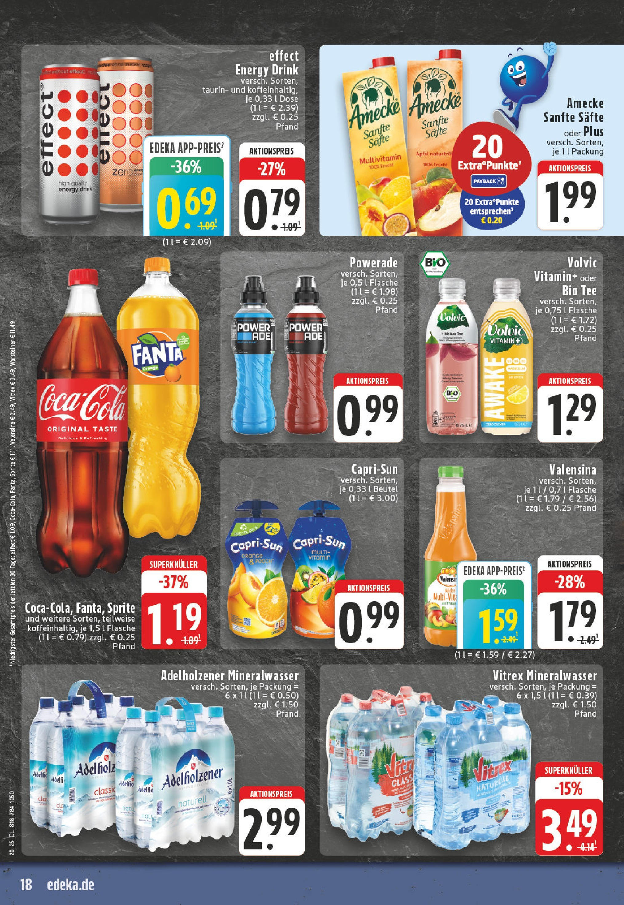 Edeka - EDEKA: Wochenangebote (ab 11.05.2025) » Angebote Online | Seite: 18 | Produkte: Fanta, Energy, Äpfel, Valensina Edeka - EDEKA: Wochenangebote (ab 11.05.2025) » Angebote Online | Seite: 18 | Produkte: Fanta, Energy, Äpfel, Valensina