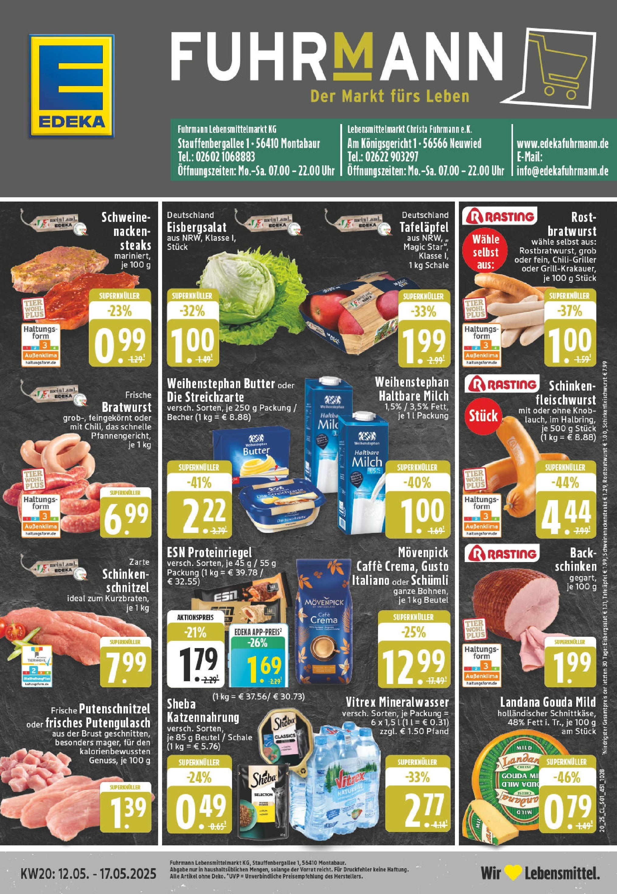 EDEKA Prospekt ab 11.05.2025 - EDEKA: Wochenangebote Online Vorschau von dem Prospekt des Geschäftes Edeka, gültig ab dem 11.05.2025
