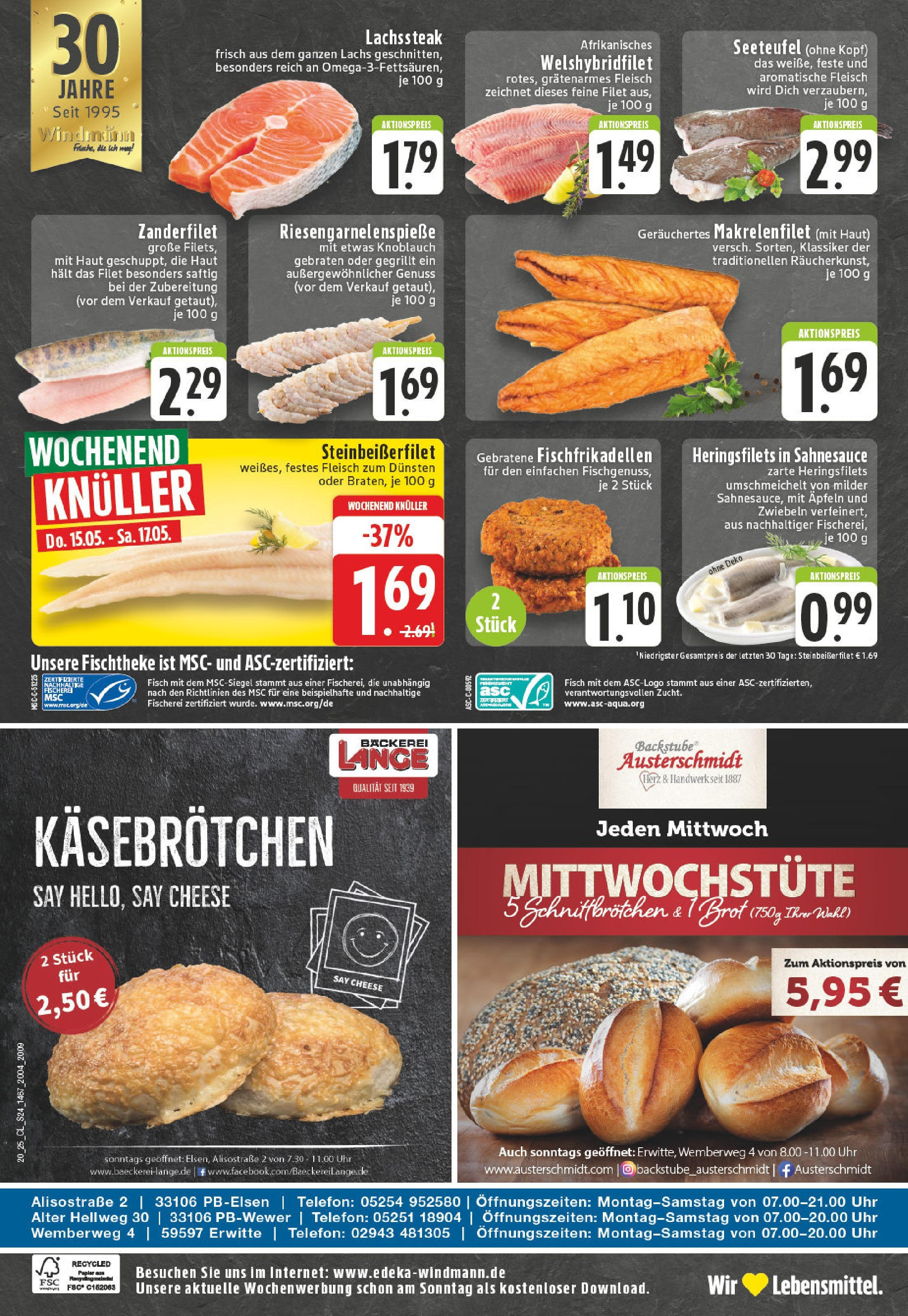 Edeka - EDEKA: Wochenangebote (ab 11.05.2025) » Angebote Online | Seite: 24 | Produkte: Fisch, Brot, Fleisch, Telefon Edeka - EDEKA: Wochenangebote (ab 11.05.2025) » Angebote Online | Seite: 24 | Produkte: Fisch, Brot, Fleisch, Telefon