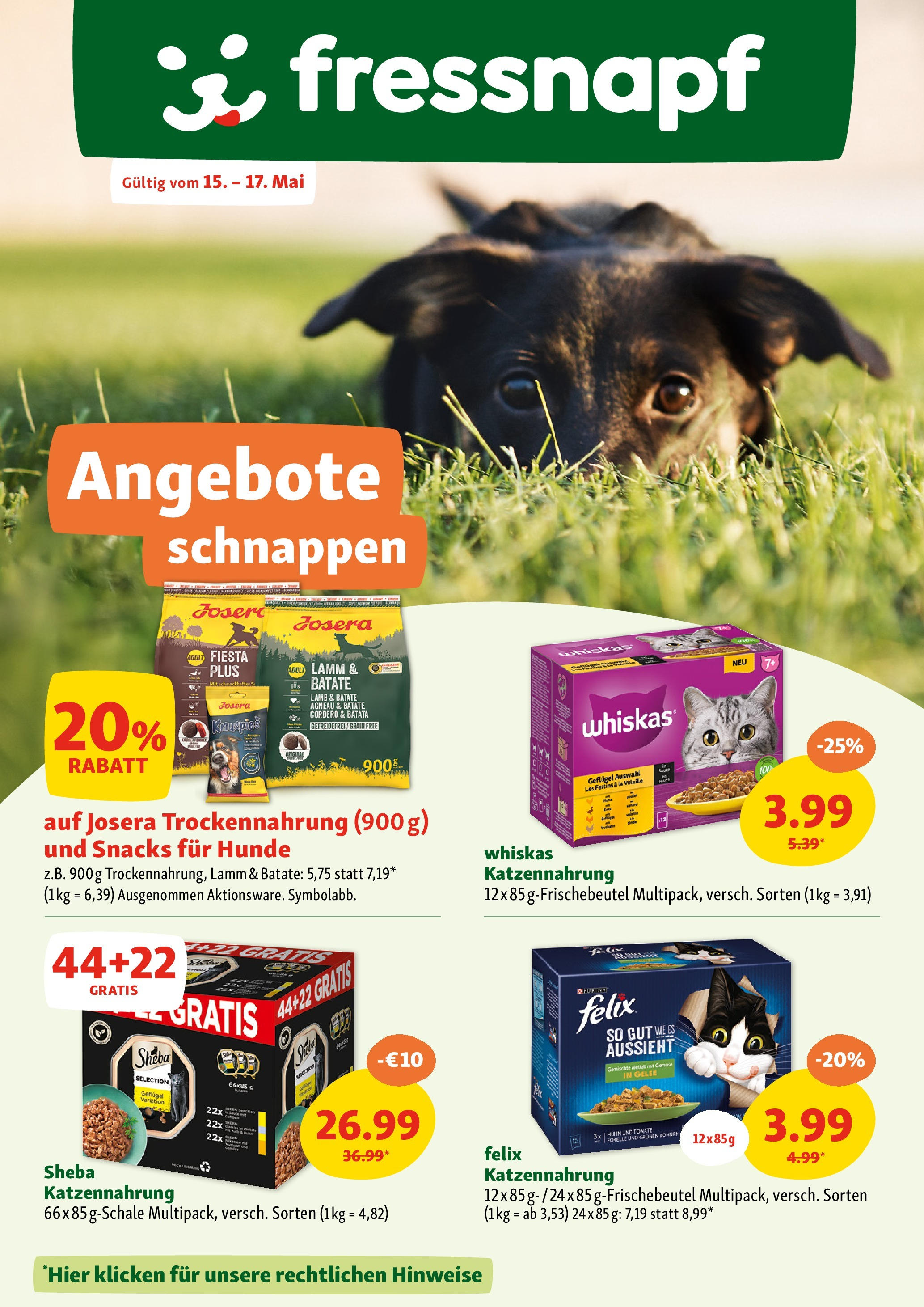 Fressnapf Flugblatt von 15.05.2025 - Aktuelle Angebote | Seite: 1