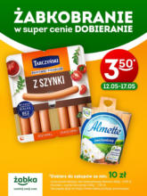 Żabka_parówki i Almette ważne do 17.05