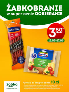 Pogląd oferty "Żabka Żabka - Żabkobranie kabanosy i ser" - ważna od 12.05.2025
