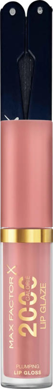 MAX FACTOR Geschenkset Lipgloss 2000 Calorie Lip Glaze 085 Floral Cream + gratis Fächer